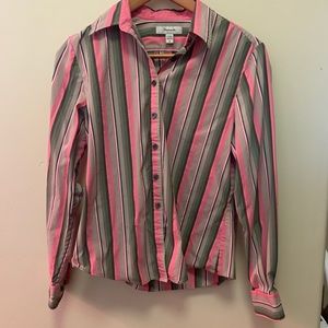 Faconnable pink Button Up